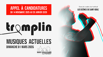 APPEL À CANDIDATURE - TREMPLIN#4